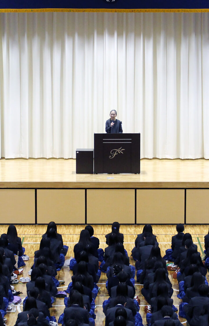 何を大切にどんな自分になりたいのか、そんな問いに時間を使ってみましょう　３学期始業式
