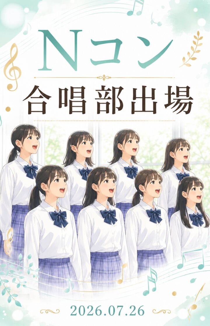 合唱部がNコンに出場しました