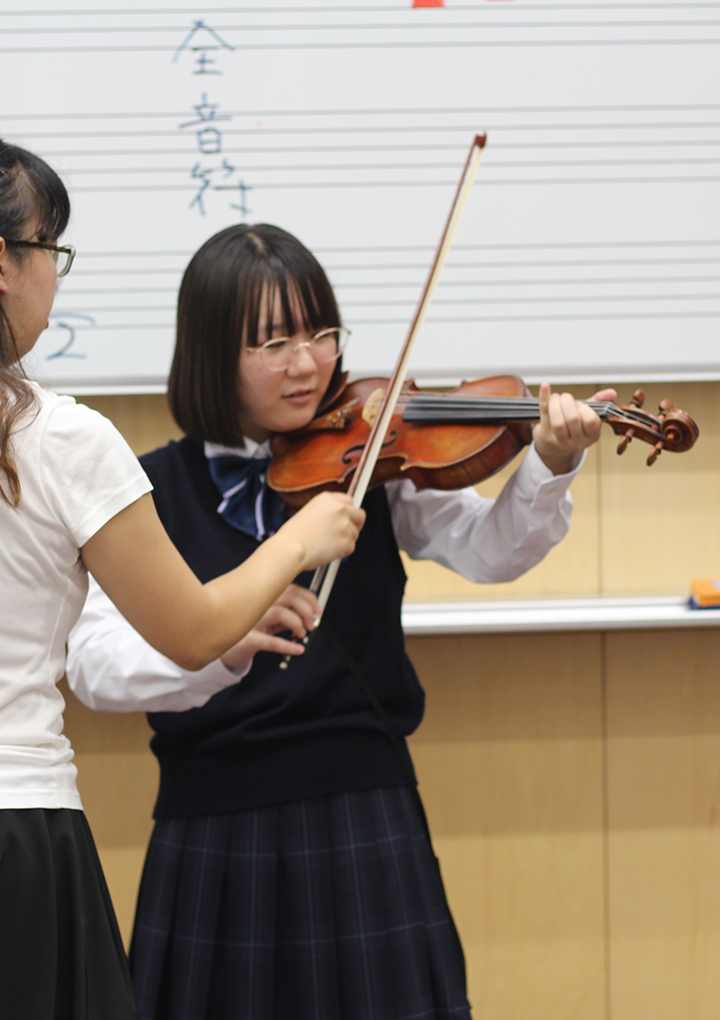 教養のための音楽　バイオリン体験